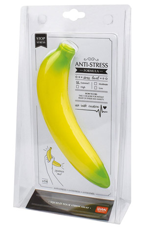 Lopta antistres Banana Legami