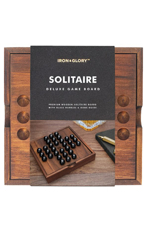 Društvena igra Solitaire drvena Iron&Glory