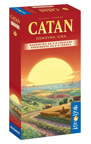 Društvena igra Catan 2025 Ekstenzija za 5-6 igrača (HR)