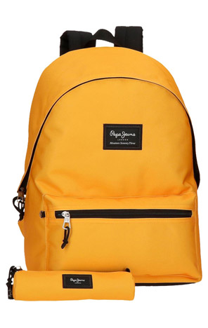 Ruksak i pernica Pepe Jeans žuti