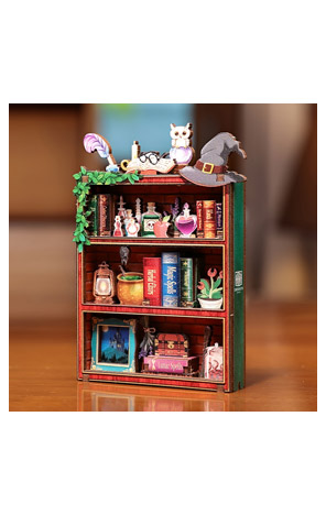 Magnet drveni DIY Magic Bookshelf