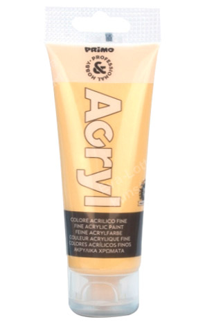 Boja akrilna 75ml pvc tuba zlatna