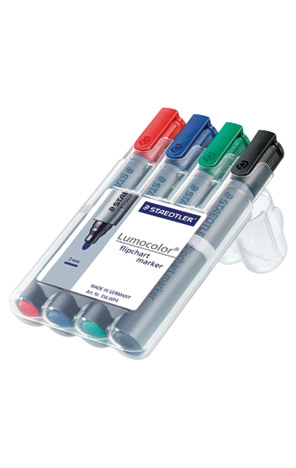 Marker Flipchart 2mm 4 komada Lumocolor Staedtler