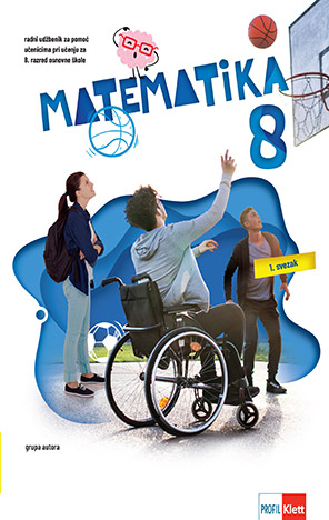 MATEMATIKA 8, radni udžbenik za pomoć učenicima pri učenju matematike u 8. razr