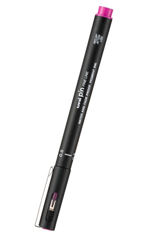 Marker Uni pin 05-200 rozi
