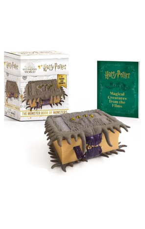 Kolekcionarski set The Monster Book of Monsters Harry Potter