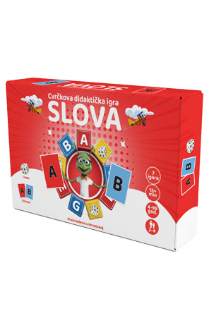 Cvrčkova didaktička igra: Slova