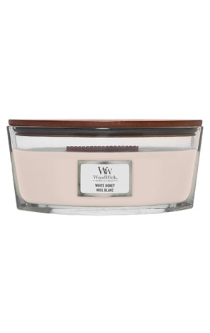Svijeća elipse white honey Woodwick