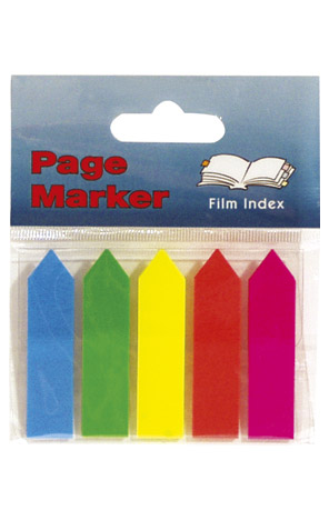 Zastavica 12 x 50mm strelice Global notes sort boja