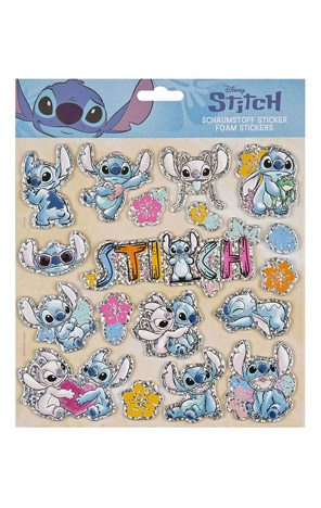 Naljepnice od pjene sa šljokicama Stitch