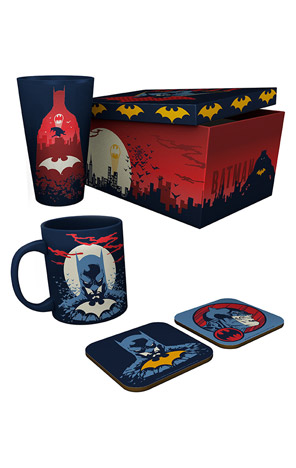 Set Batman u kutiji čaša 2 podmetača i šalica Glow
