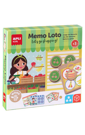 Memory drveni loto Apli