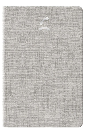 Adresar telefonski 98x147mm A-Z Aprica srebrni