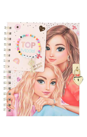 Rokovnik s lokotom i narukvicom TOPModel