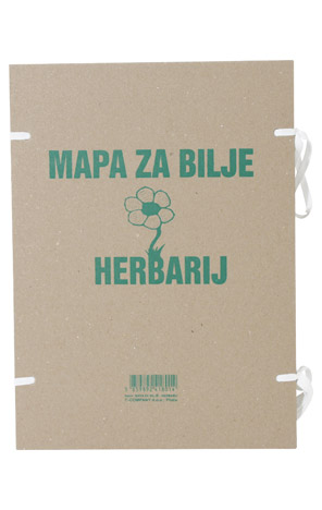 Mapa za bilje herbarij