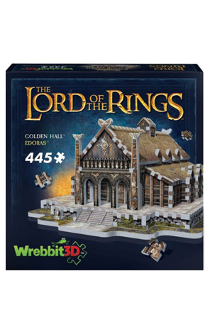 Puzzle 3D Golden Hall Edora The Lord of the Rings