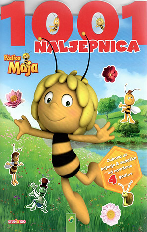 Pčelica Maja: 1001 naljepnica