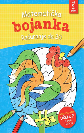 Matematička bojanka: Računanje do 20