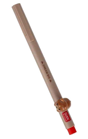 Olovka kemijska gel Teddy Legami crvena