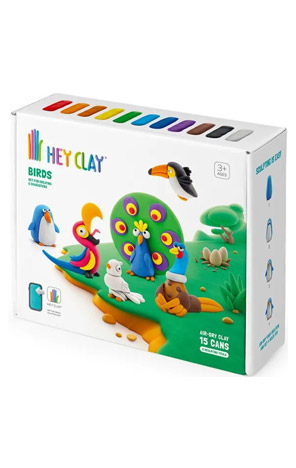 Interaktivni set glina Birds Hey Clay