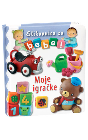 Slikovnica za bebe - Moje igračke