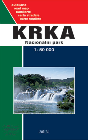 Auto karta: Krka - Nacionalni park