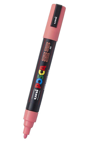Marker Uni Posca koraljno rozi